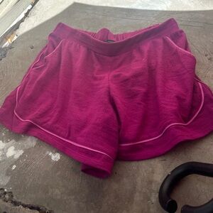 Women's Magenta Shorts